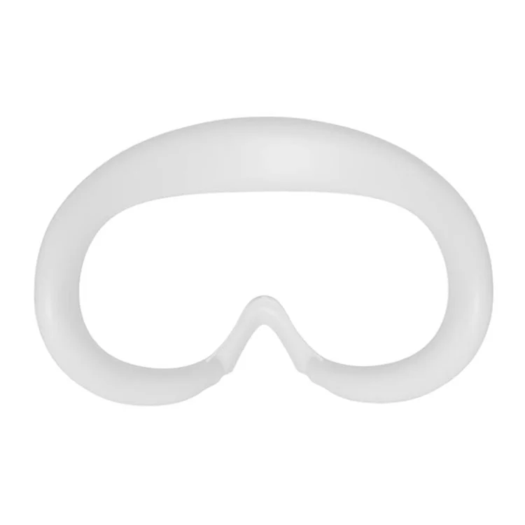 Shockproof Silicone Face Cover Anti-dust Face Pad VR Headset Accessories for Pico Neo 4 - White
