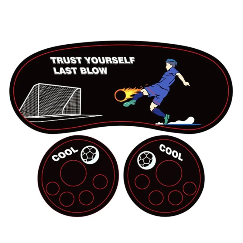 HIBLOKS Vinyl Decal Stickers for PICO 4 VR Headset Controller Skin PVC Wrap Decal Cartoon Decal Accessories - Style B