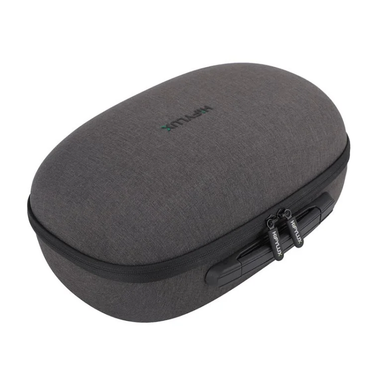 Hifylux à Prova D'água à Prova de Choque à Prova de Choque EVA Hard Case Storage Solder Para Acessórios de Fone de Ouvido PICO 4 VR - Cinza Escuro