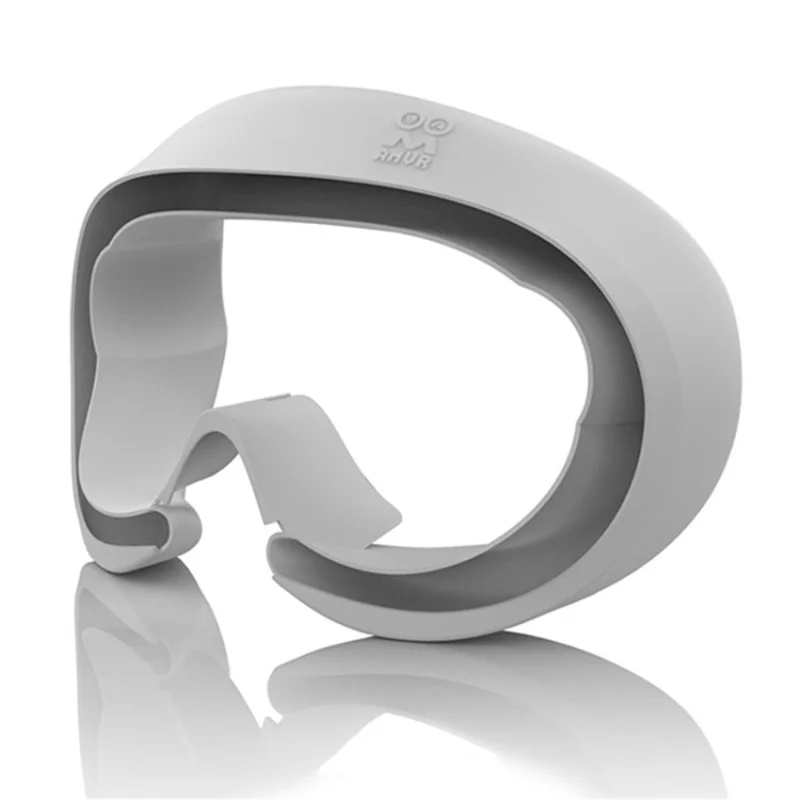 AMVR For Pico 4 VR Headset Sweatproof Silicone Face Cover Eye Pad VR Glasses Accessories - Grey