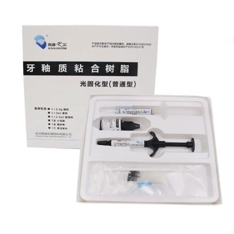 XIHUBIOM 11pcs Kit de Atendimento Odontológico Kit de Pasta de Adesivo de Adesivo de Cura Leve Reparação de Dentes