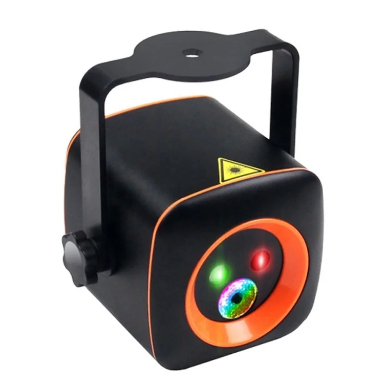 USB Mini Laser Projection Lampe Voice Temote Control Amosphère LED LED Pour Bar KTV Party - USB Rechargeable