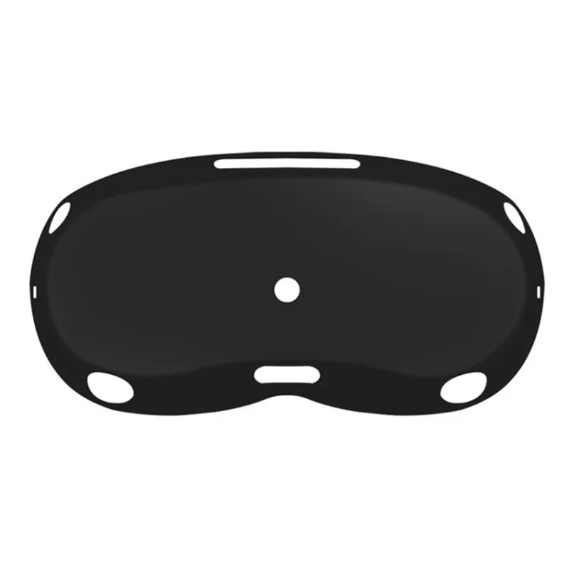 HIBLOKS VR Front Face Silicone Cover Anti-scratch Protective Shell for PICO 4 Headset Accessories - Black