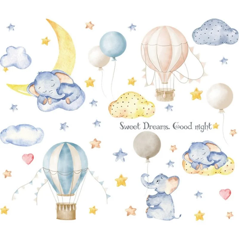 FX-C365 Removable Cartoon Wall Stickers Home Bedroom Living Room Kindergarten Decoration Wall Decals