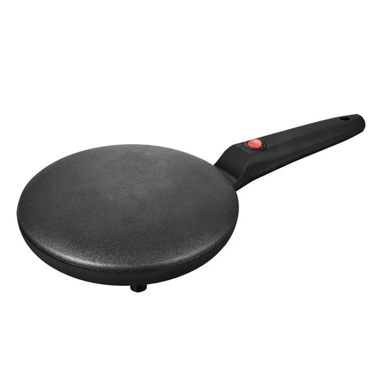 Fabricante Elétrica de Crepes de Panquecas de Panquecas de Crepes Elétricos Pan (sem Certificado Fda) - Preto / Plugue da ue