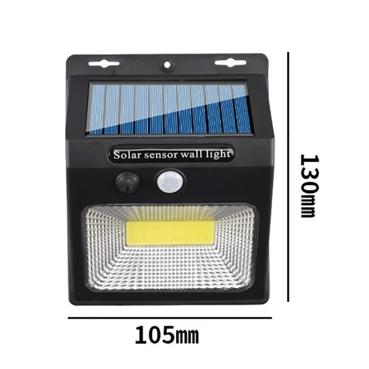 Solar Power Light / Motion Sensor Wall Light Outdoor Garden Patio Yard Lamp - YX-618