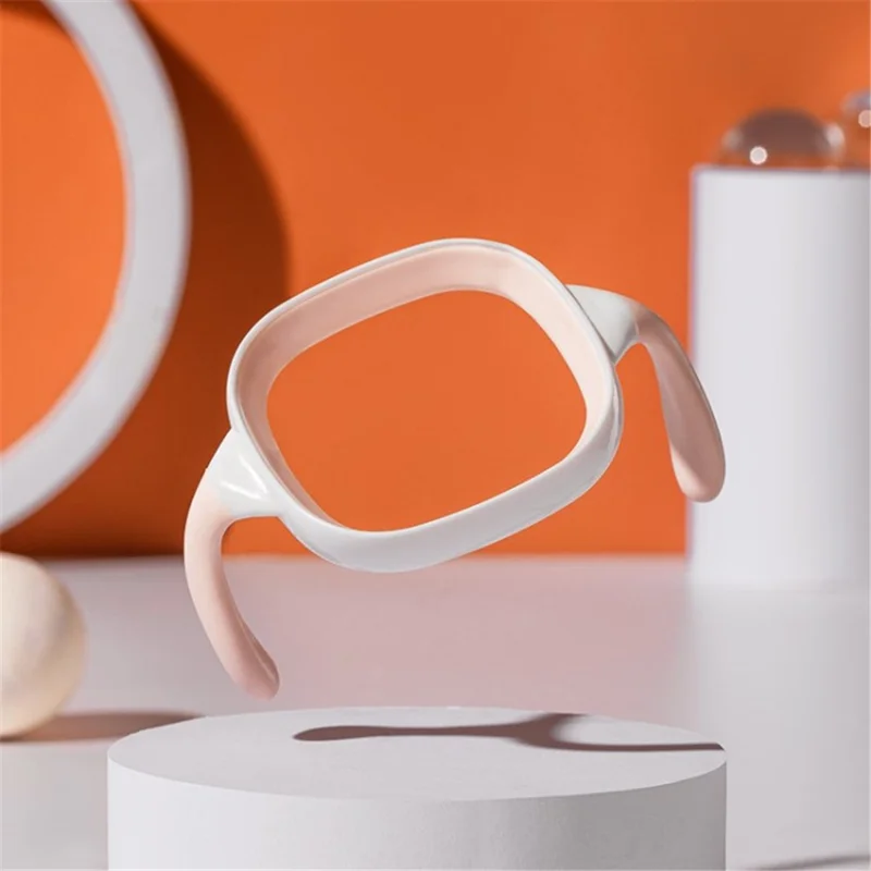 Baby Bottle Gravity Ball Straw Handle Cover Feeding Bottle Replacement for Hegen (BPA-free, No FDA Certificate) - Handle / Pink