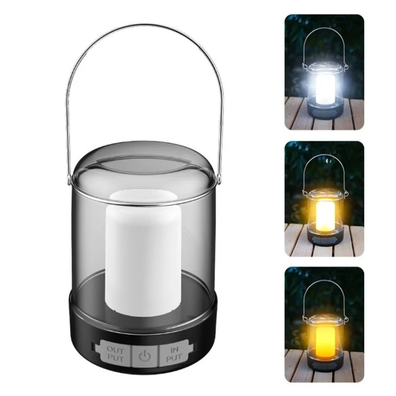 Camping Lamp Portable Type-C Fast Charging Tent Light for Outdoor Camping Hiking