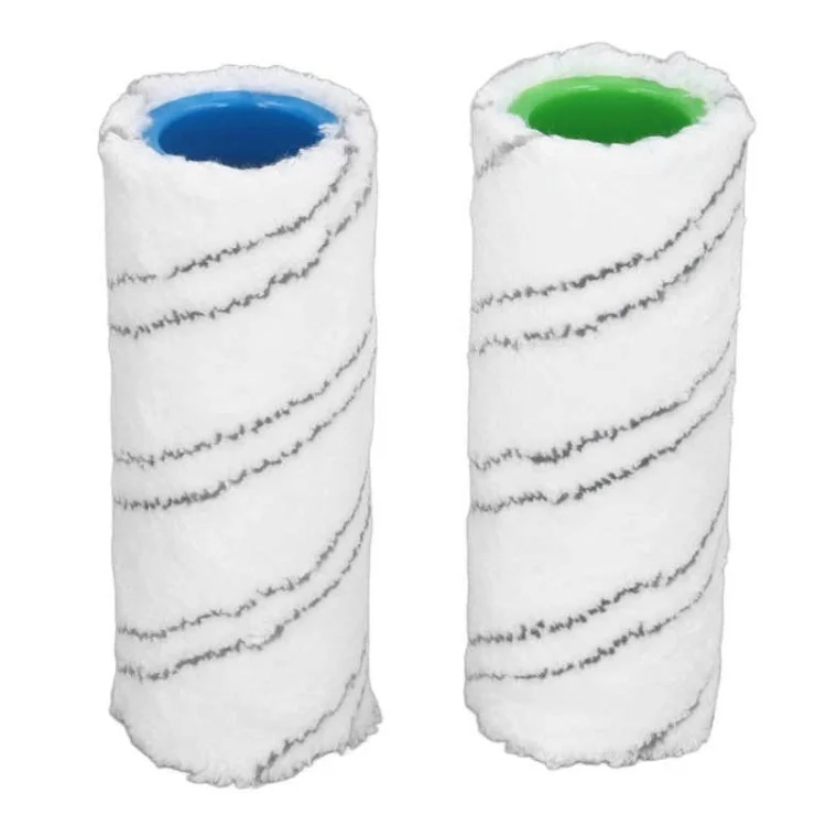 2pcs Para Karcher Fc3 Fc3 Dfc5 Fc5d Piso Limpador Pincel Roller Peças de Reposição - Cinza