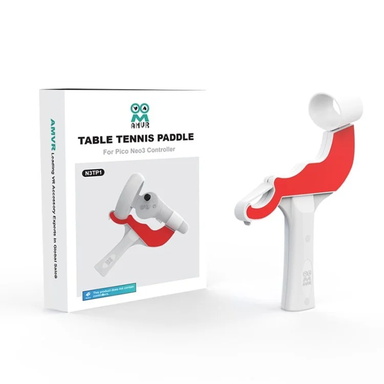 AMVR N3TP1 Table Tennis Paddle Grip Handle For Pico Neo 3 Jogando Onze Tênis de Tênis VR Game