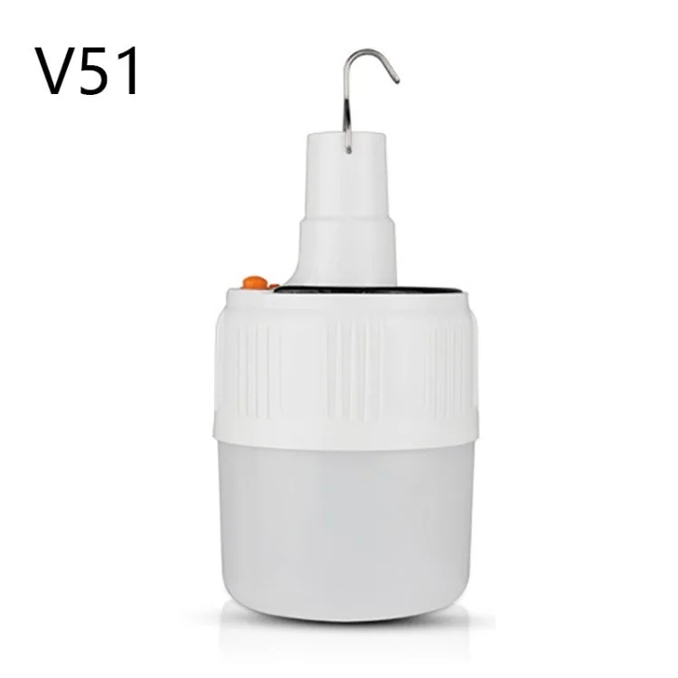V51 Lâmpada Solar Lâmpada Portátil Lâmpada de Acampamento LED Para Mercado Noturno ao ar Livre
