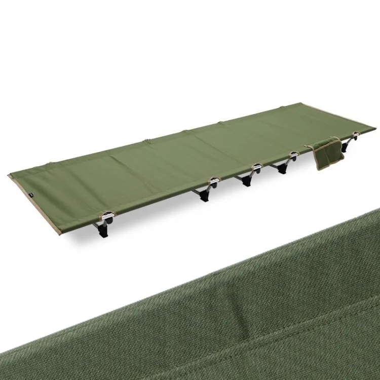 Camping Cot Sleeping Cot Portable Folding Bed for Camping Outdoor Travel - Green