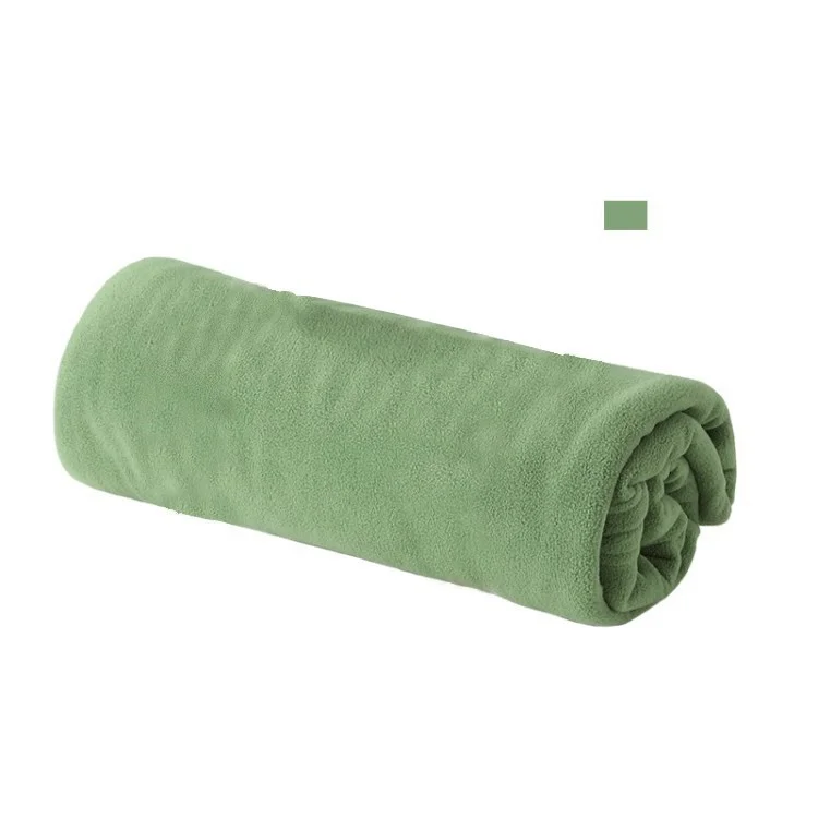 100x150cm Yoga Blanket Portable Warm Travel Camping Fitness Mat (Strap Not Included) - Green
