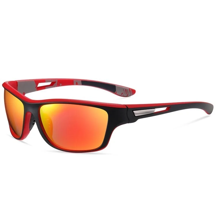 3040 Gafas de Sol Polarizadas Hombres Sport Ciclismo Gafas de Sol Deportivas Para Conducir Pesca - Estilo C