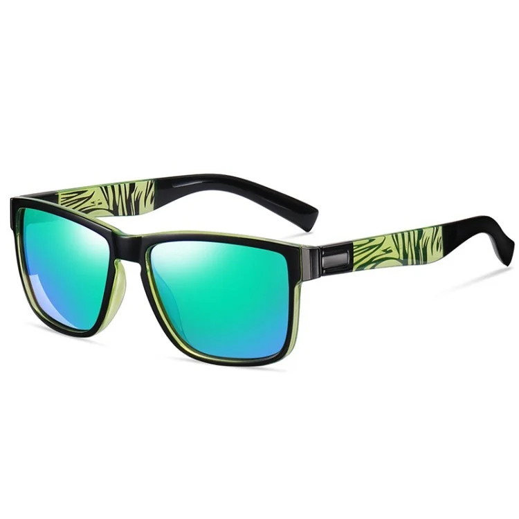 3041 Hombres de Gafas de Sol Polarizadas Sports Sport Sun Formes Para Conducir Ciclismo de Pesca, Protección UV - Estilo B