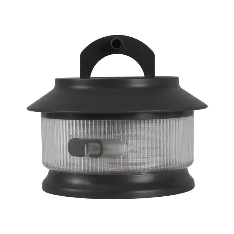 20 m Einziehbare IPX4 Water of Light Strip Outdoor Camping Umgebungslampe im Freien - Warmes Licht / Schwarz