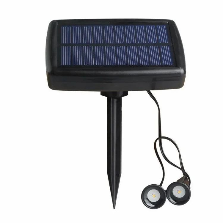 Solar Ground Light Outdoor Rasenlampe Für Gartenweg Terrassendekoration - 10-geführt