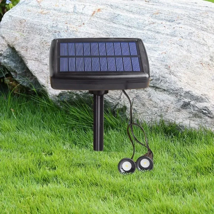 Solar Ground Light Outdoor Rasenlampe Für Gartenweg Terrassendekoration - 10-geführt