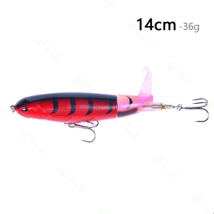 14cm 36g Floating Plastic Fishing Bait Water Surface Hard Fish Lure with Treble Hook - Style 2
