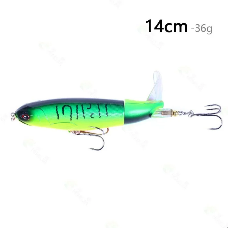 14cm 36g Floating Plastic Fishing Bait Water Surface Hard Fish Lure with Treble Hook - Style 3