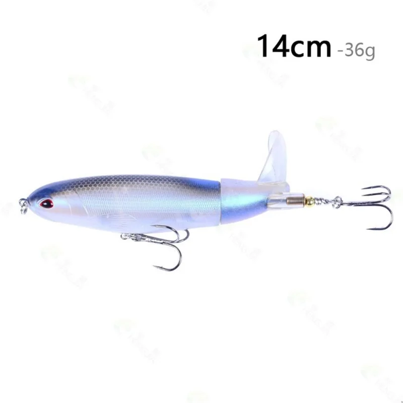 14cm 36g Floating Plastic Fishing Bait Water Surface Hard Fish Lure with Treble Hook - Style 7