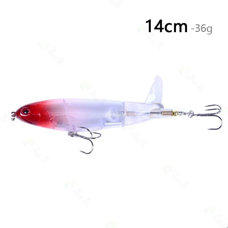 14cm 36g Floating Plastic Fishing Bait Water Surface Hard Fish Lure with Treble Hook - Style 8