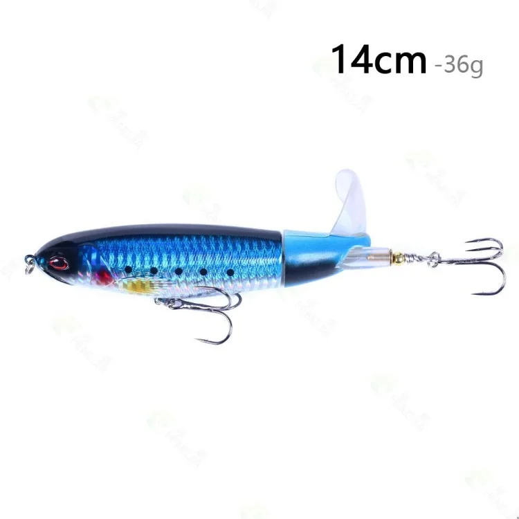 14cm 36g Floating Plastic Fishing Bait Water Surface Hard Fish Lure with Treble Hook - Style 10