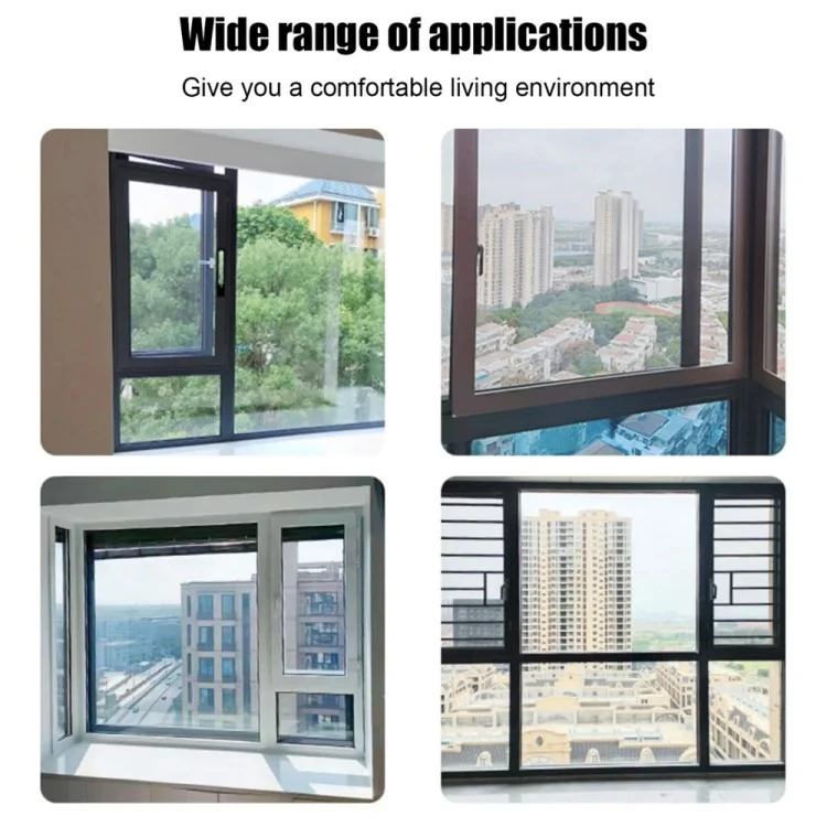 5m Self-adhesive Door Window EPDM Sealing Strip Anti-Collision Wind Stopper Sealing Tape - Black Type D 9x6mm
