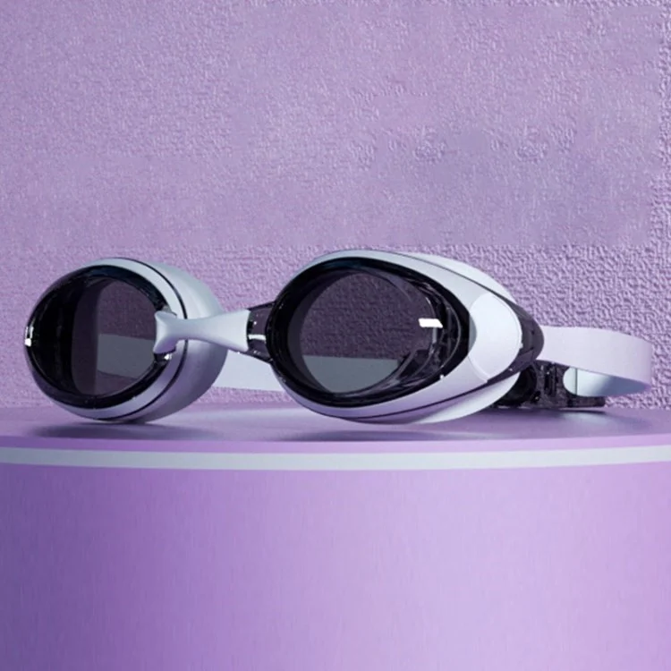 Y32 Miopia Adulta Nadar Óculos de Natação HD Anti-fog Imperpermeável Copos de Natação - Branco / 350 Graus Miopia