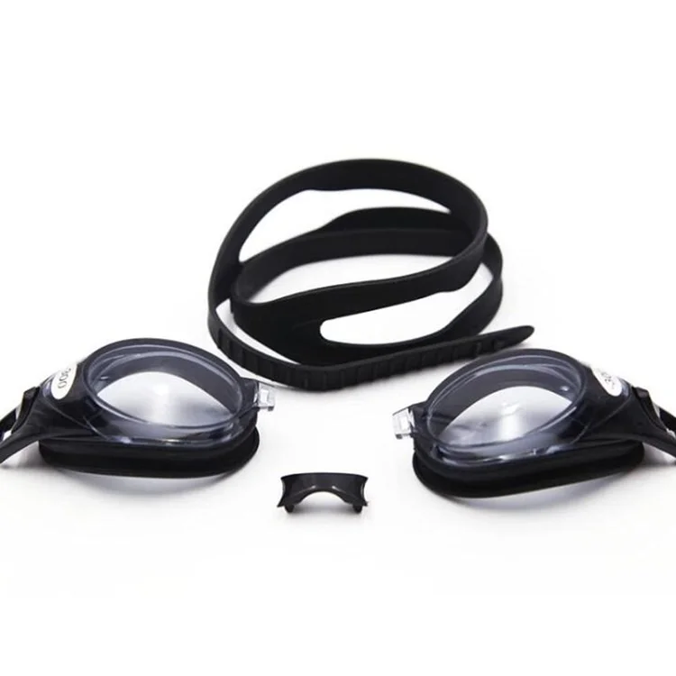 Y32 Miopia Adulta Nadar Óculos de Natação HD Anti-fog Imperpermeável Copos de Natação - Branco / 350 Graus Miopia