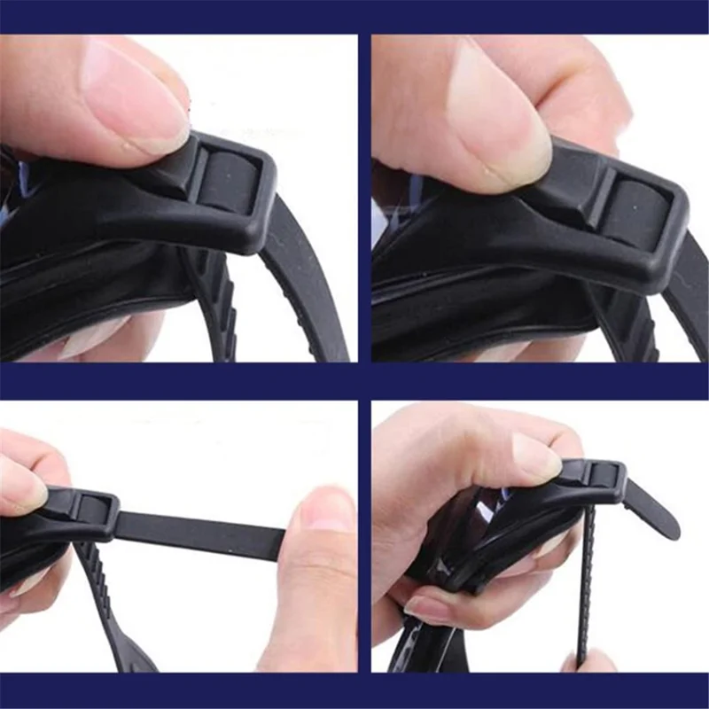 Y32 Miopia Adulta Nadar Óculos de Natação HD Anti-fog Imperpermeável Copos de Natação - Preto / 300 Graus Miopia