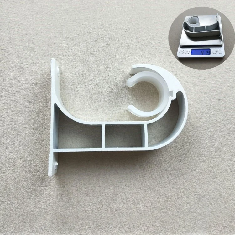 4pcs Top de Rideau de Rideau Épaissis - Blanc