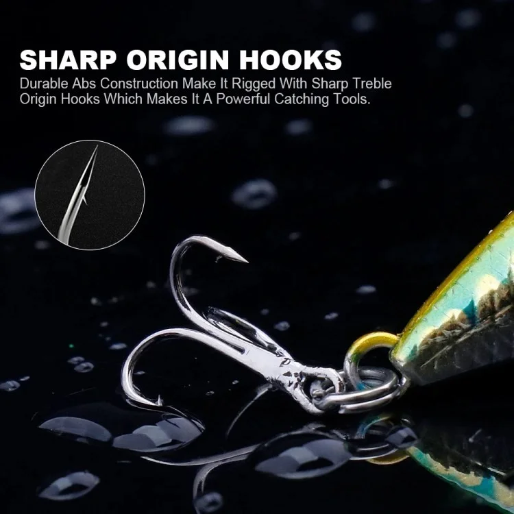 50 mm 3,5 g de Naufrage Des Rondins Wobblers Pêche Des Leurres - Style C