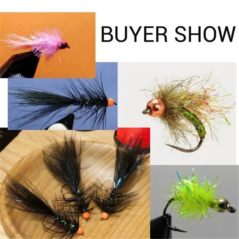 25Pcs 4mm Tungsten Alloy Beads Fly Tying Material Slotted Beads Fishing Accessories - Orange