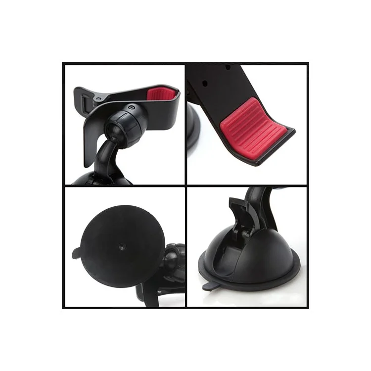 Universal Clipper Car Swivel Mount Holder for Mobile Phone / GPS / PDA / PSP / MP3 - Black
