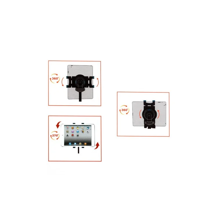 SEMA Multi-Direction Tripod Stand Holder for iPad/ Kindle/ Nexus 7/ Samsung/ Newsmy & More 7~10inch Tablet PC