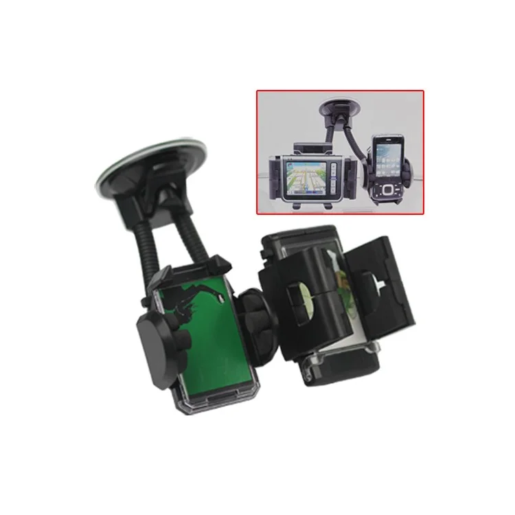 Powerful XP-A8 Double Flexible Car Windshield Mount Holder for GPS PDA Smartphone
