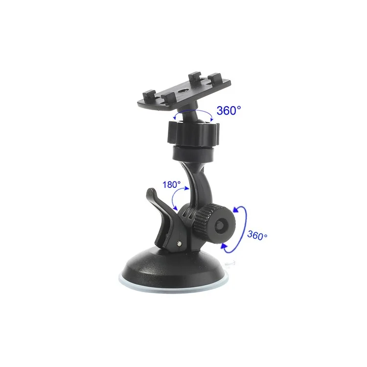 Universal 360 Degree Rotary Car Windshield Mount Holder for HTC One Max Galaxy Note 3 Samsung Sony LG Nokia, Width: 80-115mm