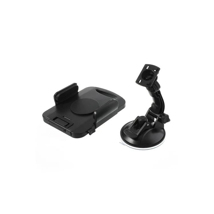 Black Universal 360 Degree Rotating Car Holder for 7-11 inch Tablet, width: 92mm-205mm