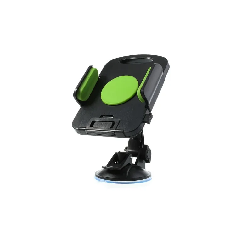 Green Universal 360 Degree Rotating Car Holder for 7-11 inch Tablet, width: 92mm-205mm