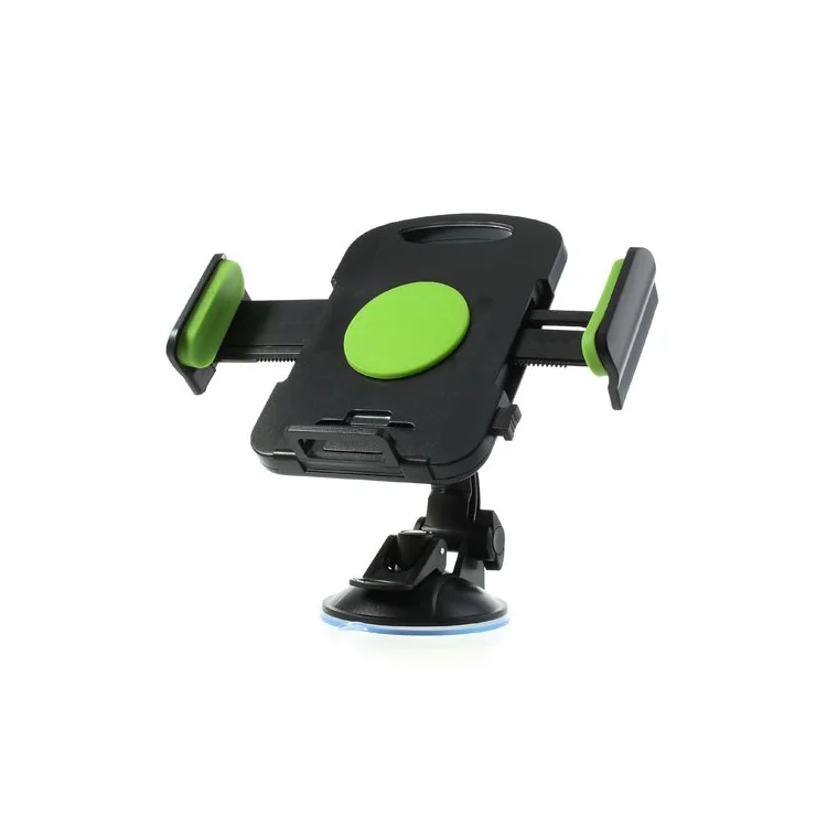 Green Universal 360 Degree Rotating Car Holder for 7-11 inch Tablet, width: 92mm-205mm