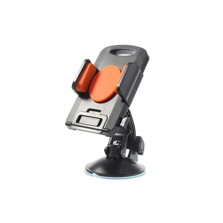 Orange Universal 360 Degree Rotating Car Holder for 4.3-7.8 inch Smartphones Tablet, width: 58-125mm