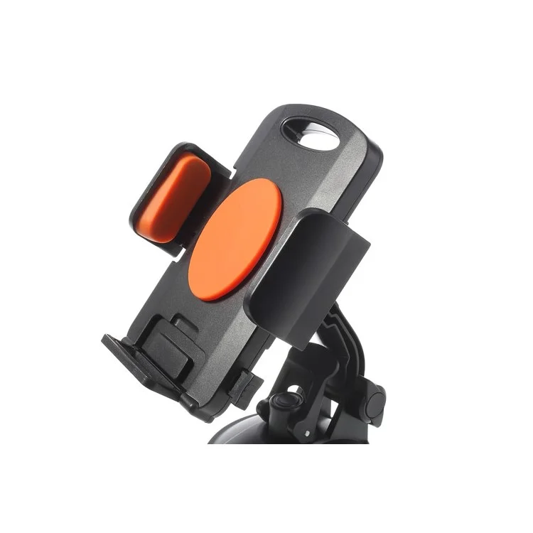 Orange Universal 360 Degree Rotating Car Holder for 4.3-7.8 inch Smartphones Tablet, width: 58-125mm