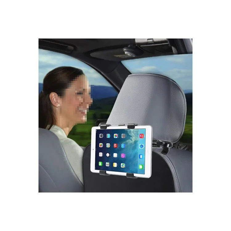 Universal X Type Headrest Mount Holder for 7-11 inch Tablet PCs, 360 Degree Rotation