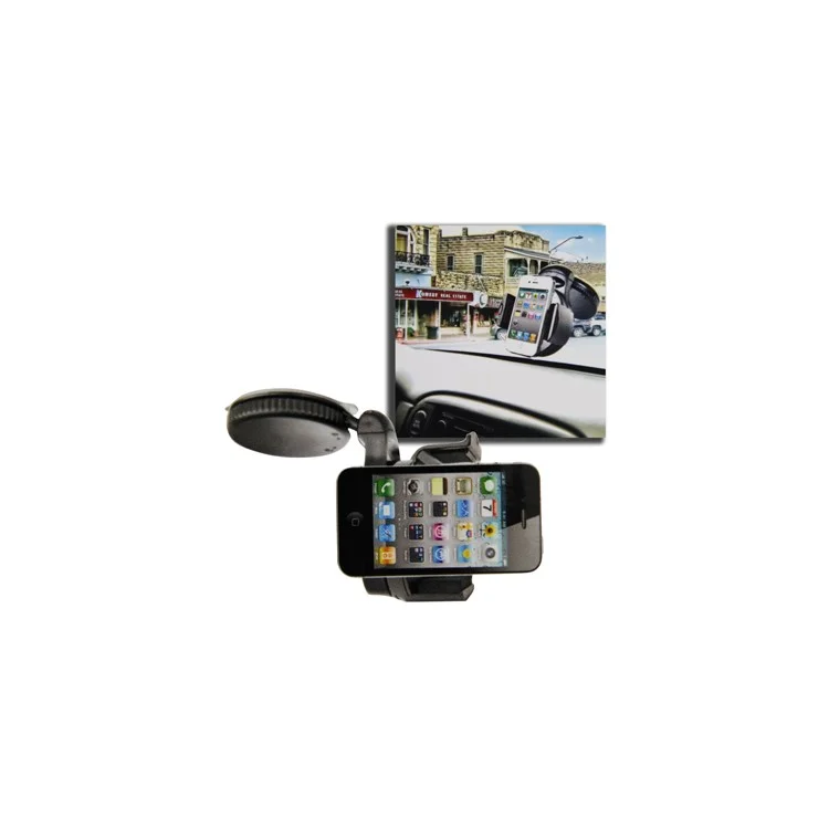 Universal Windshield Car Holder for iPhone 5 4S / 4 / iPod Touch, Width: 50mm~75mm
