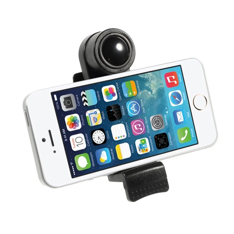 SK078A Universal 360 Degree Rotation Car Air Vent Mount Holder for Mobile Phones, Range: 52-94mm