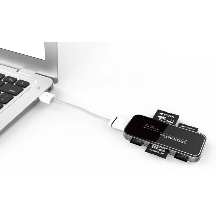 SIYOTEAM SY-631 USB 2.0 5 in 1 Multi in One Memory Card Reader 480Mbps