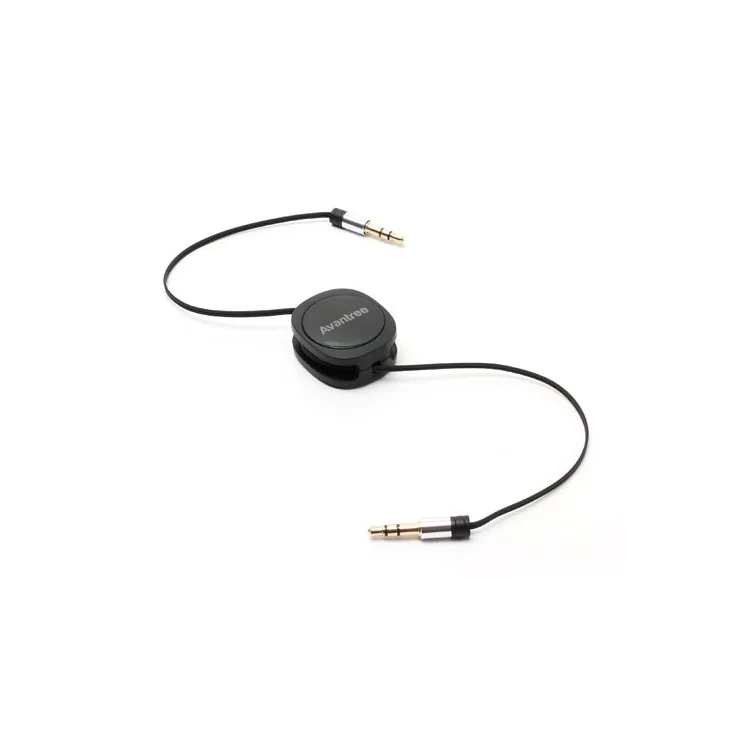 Avantree Universal 3.5mm Retractable Audio Cable for iPod MP3 MP4