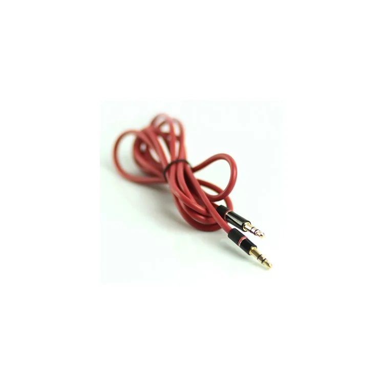 3.5mm Male to Male Stereo Audio Aux Extension Cable, Length: 1.3M