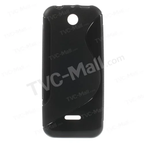 S Line Curve TPU Case Cover for Nokia 225 / 225 Dual SIM - Black